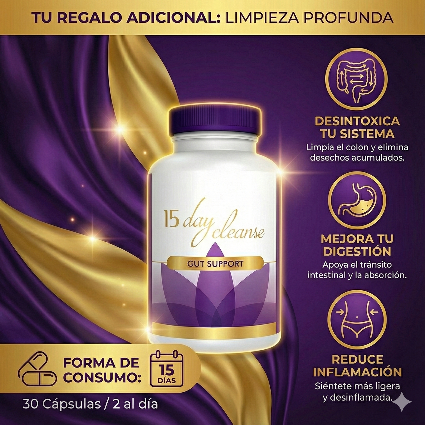 Desintoxicante en 15 dias