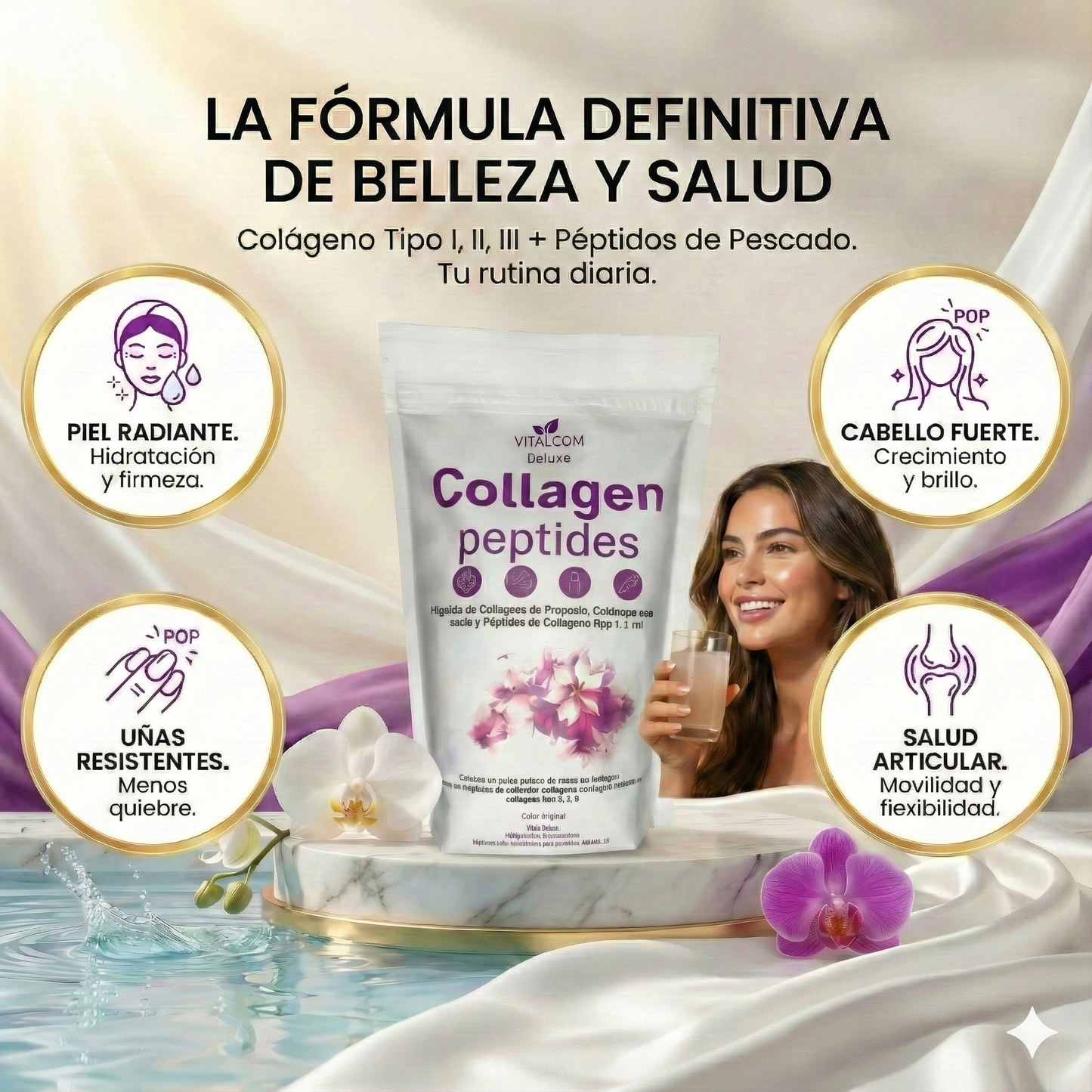 Maxima Belleza Con Capsulas de Colageno